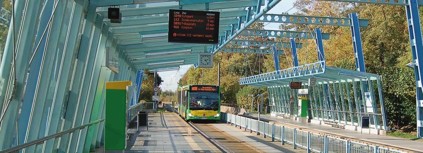 STOAG bus at bus stop
