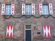 Front view of Fort Holten in Oberhausen