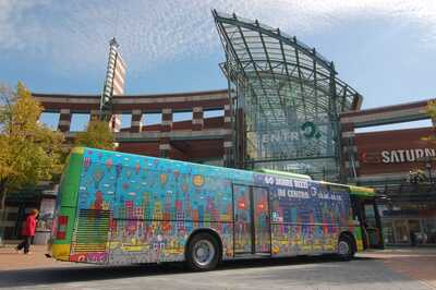 STOAG vehicle in front of the Centro