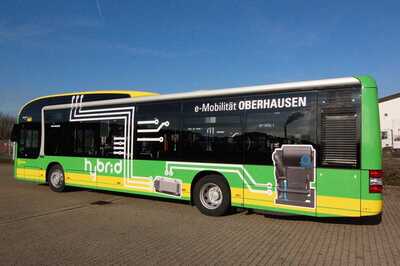 Hybrid Fahrzeug der STOAG