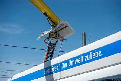 Our electric buses at Oberhausen HBF