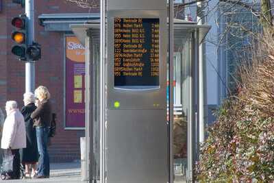 Dynamic passenger information from STOAG