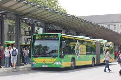 Oberhausen HBF STOAG Fahrzeug