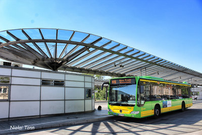 STOAG bus at Sterkrade train station