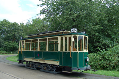 Historische Straßenbahn Tw 25